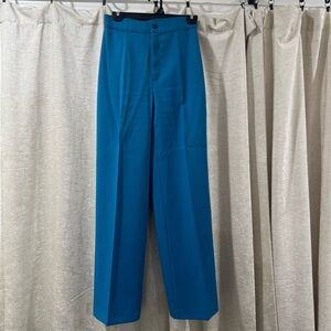 Levi’s Vintage Bend Over Pants Women’s 26 • 1970s High Waist Trousers Blue